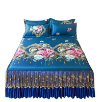 HKM-036819 Viscose Fiber Summer Sleeping Mat with Pillowcases - Three-Piece Set