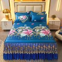 HKM-036819 Viscose Fiber Summer Sleeping Mat with Pillowcases - Three-Piece Set