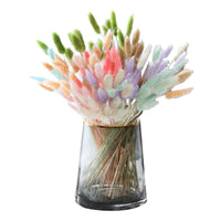 HKM-036947 Dried Flower Bouquet with Rabbit Tail Grass - Variety of Colors, 40-50CM Height, 20 Branches Each