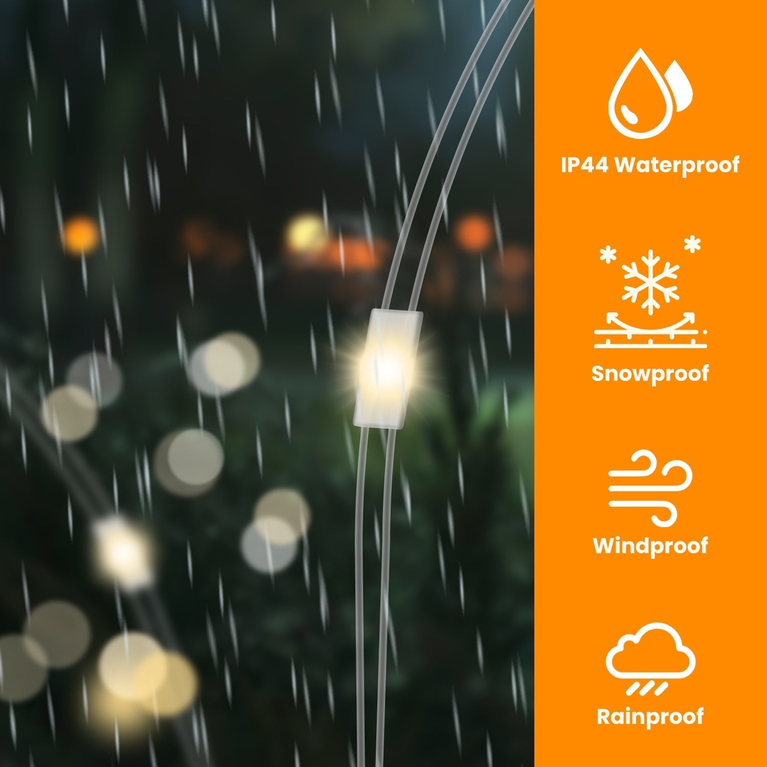 HKM-037139 192 LED Solar Christmas Net Lights 9.84x6.56FT, Dimmable, 8 Modes, IP44 Waterproof, Remote Control Timer for Indoor/Outdoor Decorations