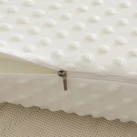 HKM-037139 Cervical Support Latex Pillow with Slow Rebound Memory Foam, 30x50cm, White