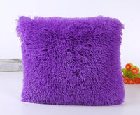 HKM-037395 Plush Sea Lion Cashmere Pillowcase in Candy Colors