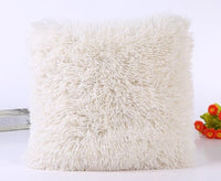 HKM-037395 Plush Sea Lion Cashmere Pillowcase in Candy Colors