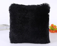HKM-037395 Plush Sea Lion Cashmere Pillowcase in Candy Colors