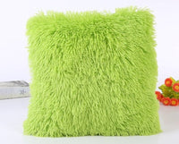 HKM-037395 Plush Sea Lion Cashmere Pillowcase in Candy Colors
