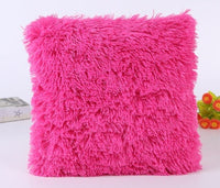 HKM-037395 Plush Sea Lion Cashmere Pillowcase in Candy Colors
