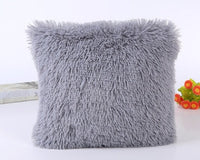 HKM-037395 Plush Sea Lion Cashmere Pillowcase in Candy Colors