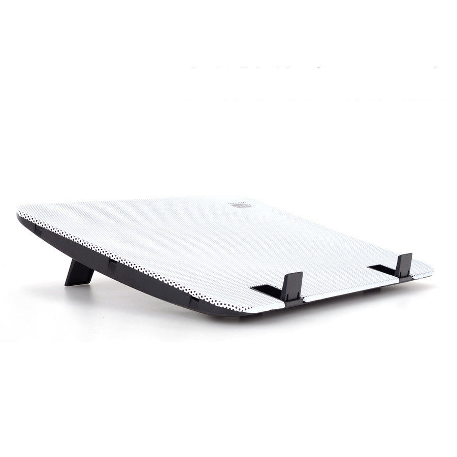 HKM-037523 15.6-Inch Laptop Cooling Pad with Dual Fans, ABS Material, Low Noise Operation