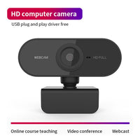 HKM-037523 HD Autofocus Webcam with Built-in Microphone and 1080P Resolution for Windows and Mac Systems