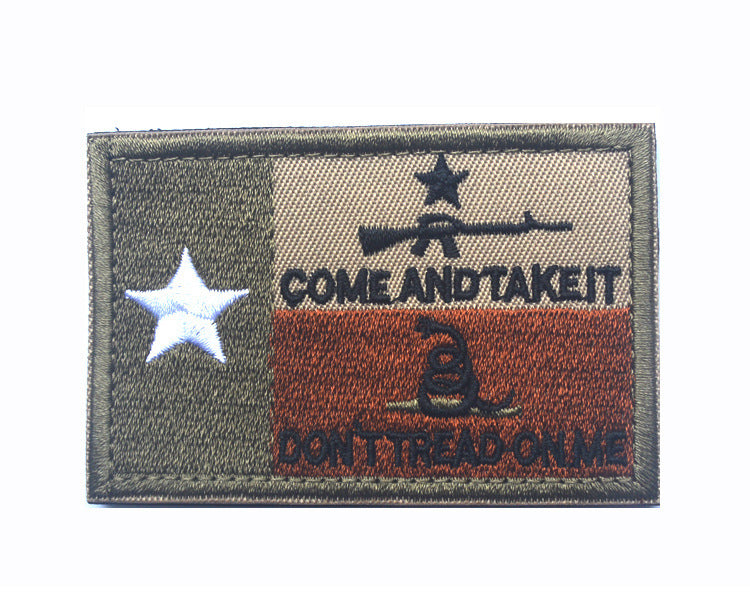 KTX-037843 Embroidered Double-Sided Velcro Armband for Outdoor Sports - Multiple Color Options