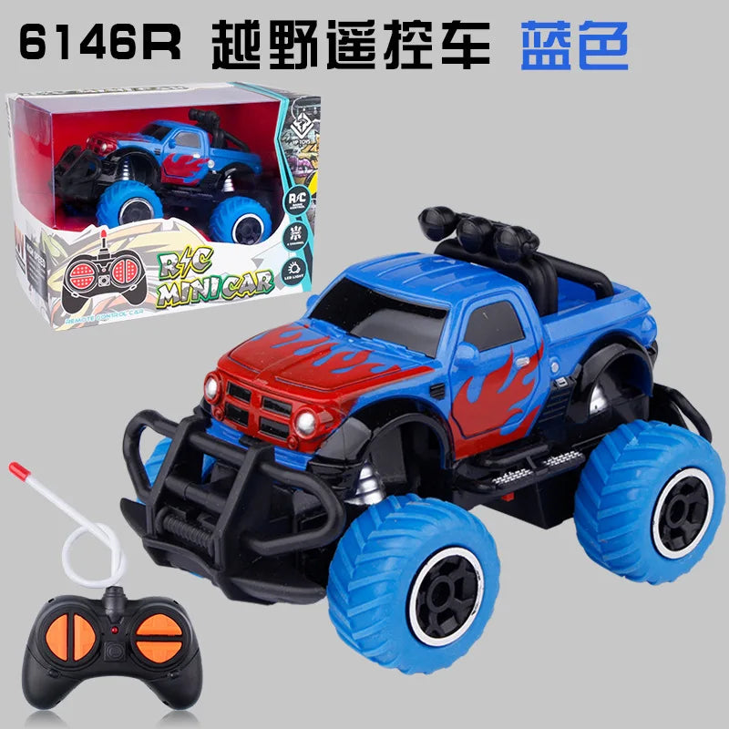 HKM-038163 1/43 Mini Off Road Electric Remote Control Graffiti Car for Kids and Teens