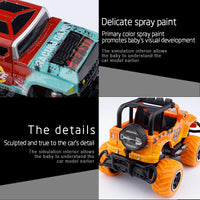 HKM-038163 1/43 Mini Off Road Electric Remote Control Graffiti Car for Kids and Teens