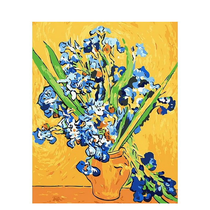 HKM-038163 Digital Oil Painting on Linen – Frameless Landscape Artwork 40x50CM