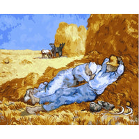 HKM-038163 Digital Oil Painting on Linen – Frameless Landscape Artwork 40x50CM