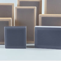 HKM-038291 Transparent Drawer Kraft Carton with Matte Cover in Cowhide and Black Card