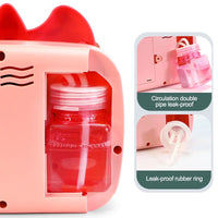 HKM-038419 Colorful Lion Dance Bubble Camera Toy for Kids - Outdoor Bubble Machine for Garden Fun