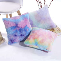 HKM-038547 Gradient Plush Pillow Cushion Cover for Modern Home and Office Settings