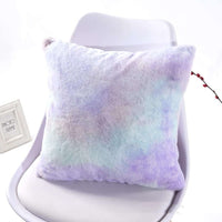 HKM-038547 Gradient Plush Pillow Cushion Cover for Modern Home and Office Settings