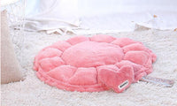 HKM-038611 Cozy Enclosed Winter Warm Pet Nest in Princess Petal Color - Hand Washable, Available in Sizes S & M