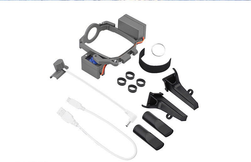 HKM-038675 DJI Mavic 2 Pro/Zoom Compatible Drone Airdrop Accessories with USB Charging and Quick Release