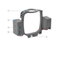 HKM-038675 DJI Mavic 2 Pro/Zoom Compatible Drone Airdrop Accessories with USB Charging and Quick Release