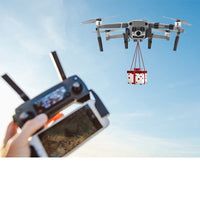 HKM-038675 DJI Mavic 2 Pro/Zoom Compatible Drone Airdrop Accessories with USB Charging and Quick Release