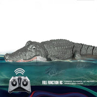 HKM-038739 Remote Control Swimming Crocodile Toy - 2.4G Radio Control for Kids, Ages 6 and Up, Indoor-Outdoor Fun