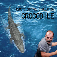 HKM-038739 Remote Control Swimming Crocodile Toy - 2.4G Radio Control for Kids, Ages 6 and Up, Indoor-Outdoor Fun