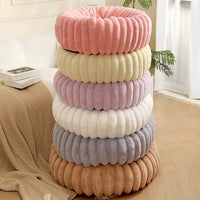 HKM-038867 Pet Kennels Long Plush Round Cat Nest Winter Warm Dog Beds Kennel Super Soft Dogs Mat Sofa Pet Deep Sleeping SuppliesPet Products