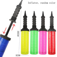 HKM-038931 Glowing Decorative Round Balloon - Transparent PVC with Three-Speed Switch