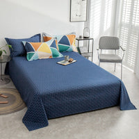 HKM-039123 Cotton Solid Color Twill Bed Sheets for Single and Double Beds