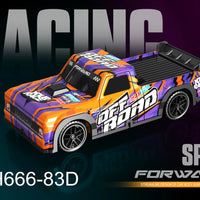 HKM-039315 1:16 High Speed Remote Control Drift Car - 4WD Pickup Stunt Vehicle with Luminous Design, Indoor-Outdoor Fun