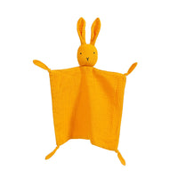 HKM-039315 Cotton Gauze Sleeping Doll Rabbit with Towel - Infant Sensory Development Toy
