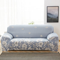 HKM-039315 Modern Stretch Sofa Cover in Vine Blossoms for Combination Sofas - Various Sizes Available