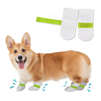 HKM-039315 Waterproof and Dirt-Proof Disposable Shoe Covers for Medium and Small Dogs, Non-Woven Fabric, 8/20 Pieces