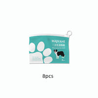 HKM-039315 Waterproof and Dirt-Proof Disposable Shoe Covers for Medium and Small Dogs, Non-Woven Fabric, 8/20 Pieces