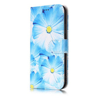 HKM-039571 3D Vision Marble Flip Wallet Case for iPhone 11 Pro Max, XR, XS Max, X, 7, 8, 6S Plus – PU/TPU Leather Protection