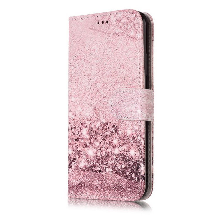HKM-039571 3D Vision Marble Flip Wallet Case for iPhone 11 Pro Max, XR, XS Max, X, 7, 8, 6S Plus – PU/TPU Leather Protection