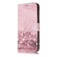 HKM-039571 3D Vision Marble Flip Wallet Case for iPhone 11 Pro Max, XR, XS Max, X, 7, 8, 6S Plus – PU/TPU Leather Protection