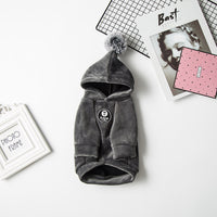 HKM-040083 Cozy Casual Winter Clothes for Small Dogs in Pink, Navy, and Gray