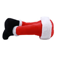 HKM-040083 Whimsical Elf Legs Garden Decoration for Christmas - Fabric, 38cm Length