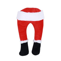 HKM-040083 Whimsical Elf Legs Garden Decoration for Christmas - Fabric, 38cm Length