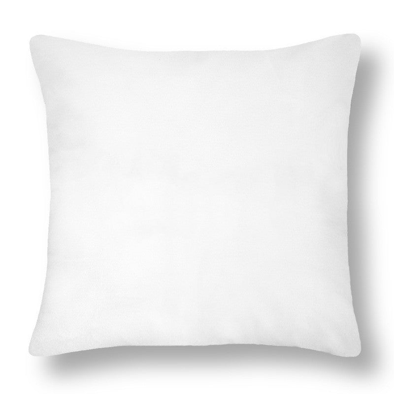 KTX-040147 Hand-Painted Floral Plush Pillow Cover - 45x45 cm Nordic Style Decor