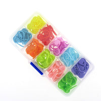 HKM-040147 Knitting and Crochet Tool Set with 120 Pieces for Easy Stitch Marking and Organization