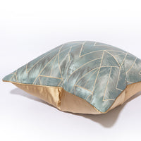 HKM-040275 Light Blue Luxury Pillow Cover 30x50cm, 45x45cm, 50x50cm, Soft PP Cotton