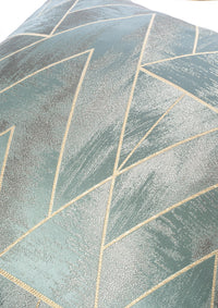 HKM-040275 Light Blue Luxury Pillow Cover 30x50cm, 45x45cm, 50x50cm, Soft PP Cotton