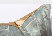 HKM-040275 Light Blue Luxury Pillow Cover 30x50cm, 45x45cm, 50x50cm, Soft PP Cotton