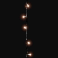 HKM-040275 Warm White LED String Lights - 150 LEDs, 15m USB-Powered, Transparent Cable