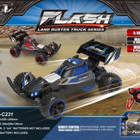 HKM-040467 1/16 Scale Remote Control Off-Road Truck - 2.4G Wireless, Up to 15km/h, Multi-Function Climbing Vehicle