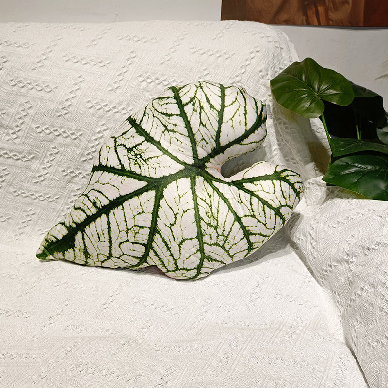 HKM-040595 Viridiplantae Cactus Decorative Pillow - Plant and Flower Patterns, Double-Sided Design, Various Sizes